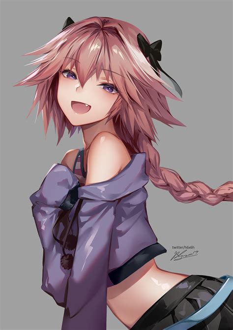 pink haired anime femboy|femboy, pink hair, Fate/Apocrypha / Astolfo